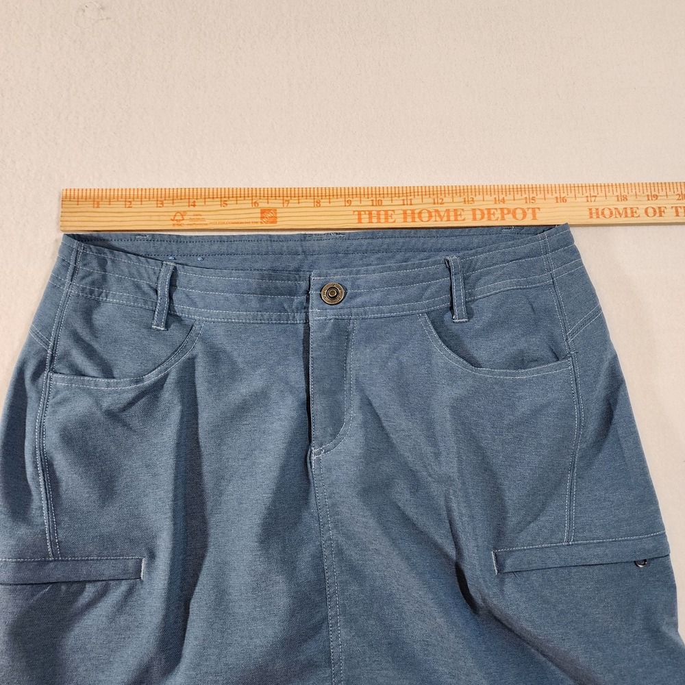 Kuhl Mova Skort Womens 8 Blue Heathered Active Outdoor Hiking Travel Skirt - Picture 7 of 13